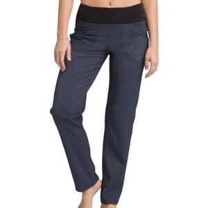 PRANA Women's Summit Pants, Blue, Size Large